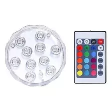 Luz Led De Piscina Impermeable Sumergible Acuario Fiesta Rgb