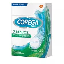 Corega Tabs 3 Minutos Uso Diario X 60 Tabletas