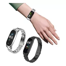 Correa Metal Acero Inox Pulsera Para Xiaomi Mi Band 6 5 4 3