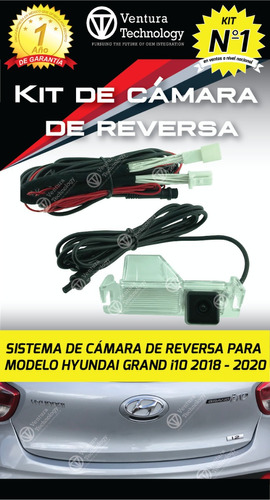 Cmara De Reversa Para Hyundai Grand I10 2018 - 2020 Foto 2