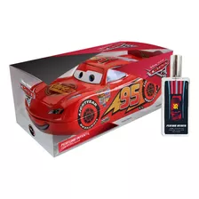 Cartuchera De Lata Auto+ Perfume Rayo Mcqueen Disney