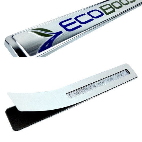 Emblema Ford Ecoboost Metalico Con Adhesivo Trasero S-max Foto 3