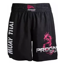 Calção Short Muay Thai Orient - Progne - Masculino - Preto