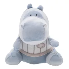 Boneco De Pelúcia Bonnie Hipopótamo M Azul - Zip 