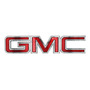 Emblema Parrilla Gmc Sierra Yukon Denal 2007 2019 Rojo Negro