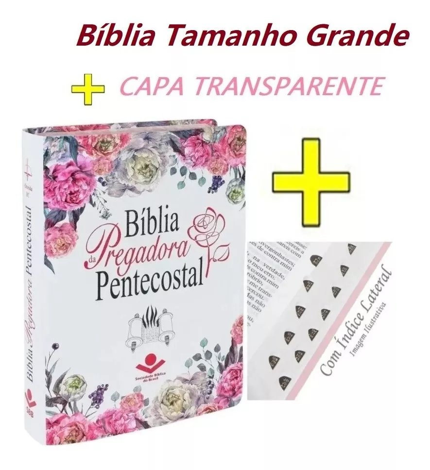 Bíblia Da Pregadora Pentecostal + Caixa + Capa + Indice