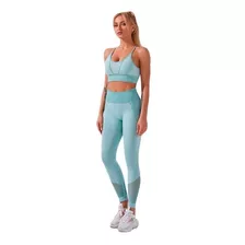 Conjunto Calça Legging E Top Fitness Academia