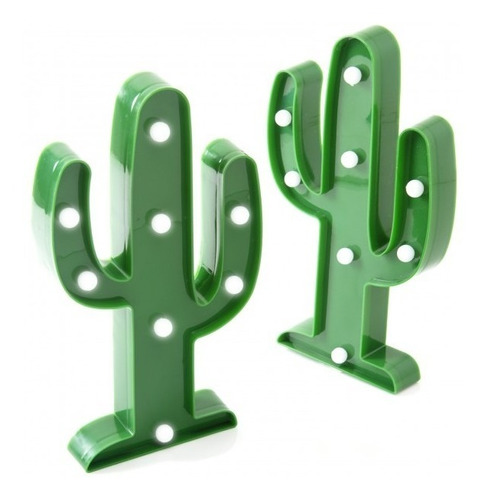 Lámpara Led De Cactus Para Decoración 