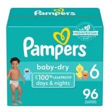 Pañales Pampers Etapa 6 X 96 Un - Unidad a $1978