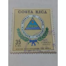 Estampilla De Costa Rica-1710- 35 Cts (7)