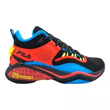 Fila Kwickmax Viz Energiz Caballero Color Negro,azul,rojo