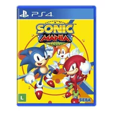 Sonic Mania Plus Ps4 A Pronta Entrega Lacrado Midia Fisica