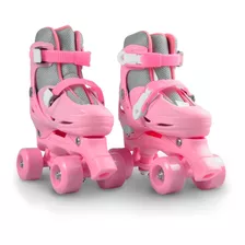 Patins 4 Rodas Retrô Clássico Infantil Menino Menina Roller 