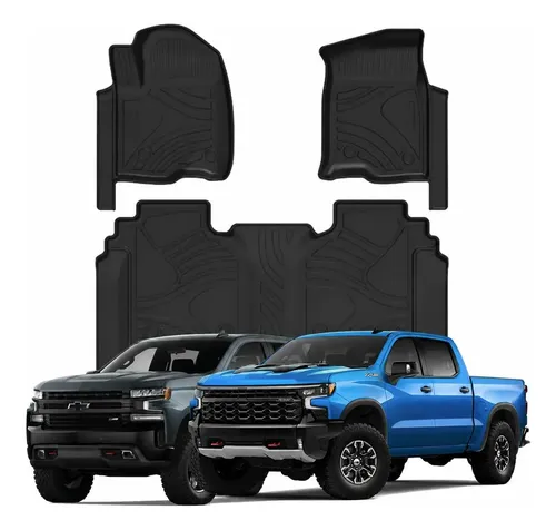 Cubre Pisos Calce Perfecto Chevrolet Silverado - 3 Piezas
