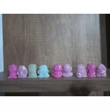 9 Bonecos Miniaturas Geloucos Gelo Cósmico Usados 