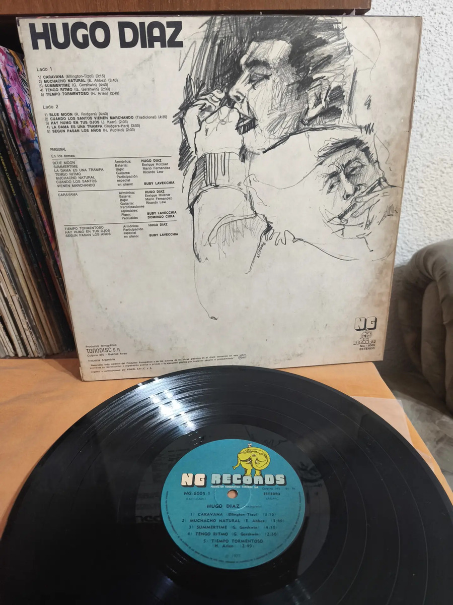 Hugo Díaz - Hugo Díaz - vinilo 1977