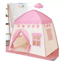 Tenda Casinha Rosa Barraca De Criança Cabaninha