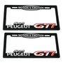 Porta Placas Peugeot Gti Auto Camioneta Cubre Pija Sport Kit