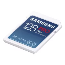 Memoria Samsung 128gb Pro Plus Uhs-i Sdxc 160 Mb/s