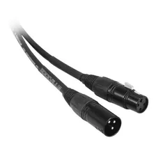 Rockville Rcxfm100pb Cable De Microfono Color Negro Negro