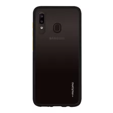 Carcasa Para Samsung Sam A20s Negro Motomo Silicona