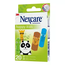 Curas Nexcare Happy Kids Animales X 20und