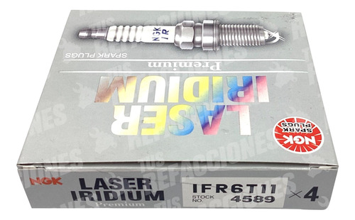 4 Bujias Laser Iridium Scion Tc 2005 - 2010 2.4 Ngk Foto 3