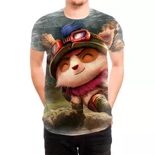 Teemo Clássico League Of Legends Lol Camisetas Games Jogos