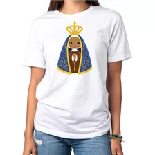 Camiseta Nossa Senhora Aparecida Infantil E Adulto