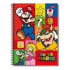 Cuaderno Triple Nintendo 150 Hojas Mario Bros - Foroni