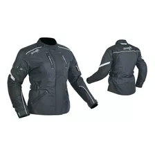 Chaqueta Moto Mujer Atrox Nf2405 Negra