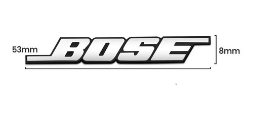 Emblema Bose Metal Paquete De 10 Piezas Bocina Auto Estereo Foto 2