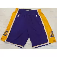 Novíssimo! Short adidas Lakers Roxo T.gg
