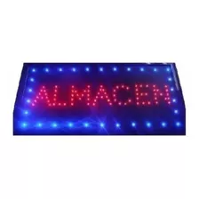 Letreros Led Luminosos Comerciales Textos Almacen 48x25