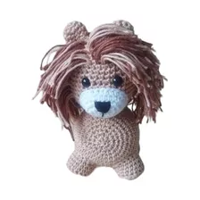 Leão Baby Safari Em Amigurumi - Crochê 