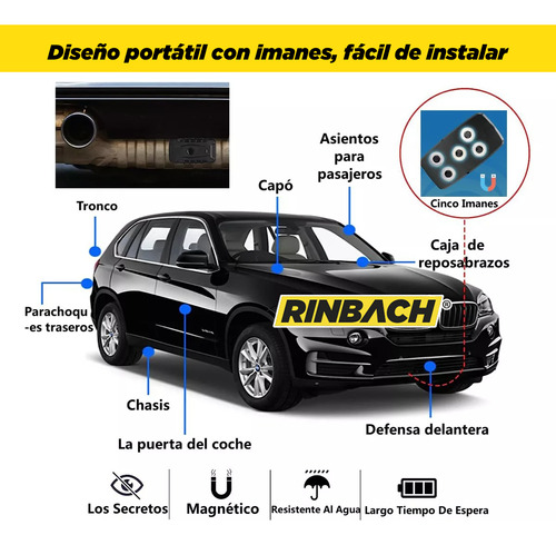 Localizador Gps Porttil 4g Para Dodge Durango 2004 A 2006 Foto 6