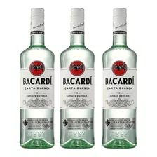 3 Bacardi Carta Blanca (980ml 37.5%) Ron