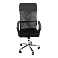 Cadeira Executiva Presidente Ergonomica Com Relax Mersh Cor Preto Material Do Estofamento Mersh