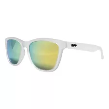 Óculos De Sol Polarizado Yopp Uv400 Sinal Amarelo Cor Da Armação Trasnparente Fosco