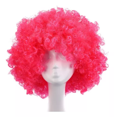 Tercera imagen para búsqueda de peluca rosa