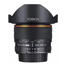 Rokinon Fe8m-n 8mm F3.5 Fisheye Fixed Lente Para Nikon