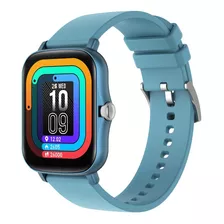 Smartwatch Reloj Inteligente Jd Baires 1.69 Spo2 Azul -* Color De La Caja Negro Color De La Malla Azul Petróleo Color Del Bisel Azul Petróleo