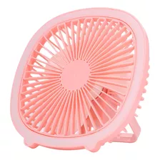 Ventilador Con Lampara Led Mini Fan 3 Velocidades Recargable