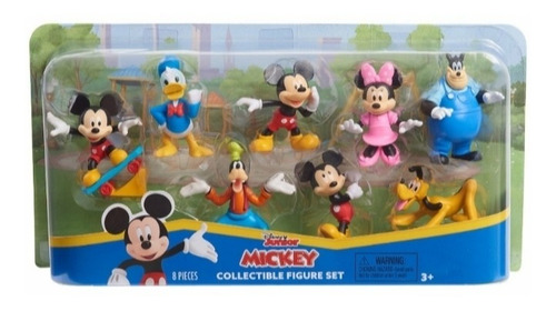 Set De Figuras Barbie  Mickey Importadas Originales