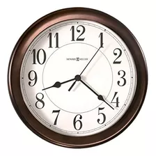 Reloj De Pared Howard Miller Virgo ' Caja Redonda Con Acabad