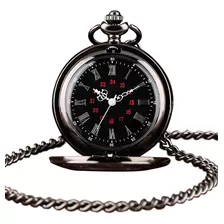 Reloj De Bolsillo Cadena Elegante Clásico Alta Calidad Metal