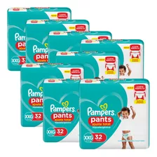 Pañal Pampers Pants Ajuste Total Xxg Xg G Pack X 8