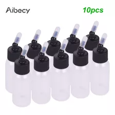 Aibecy - Caja De 10 Botellas De Pintura Para Aerógrafo (35 