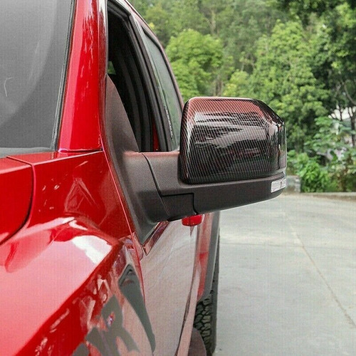 Cubre Espejos Fibra De Carbono F150 Lobo 2015 A 2020  Foto 4