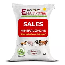 Sales Minerales Para Todo Tipo De Animales Efectivo Plus 20k